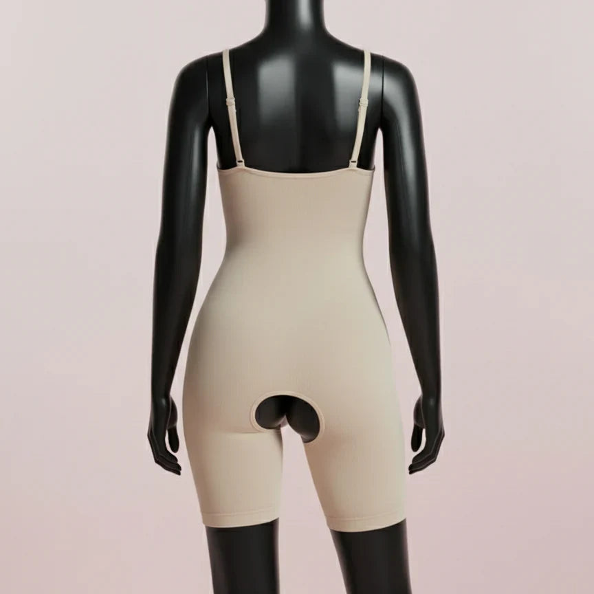 Women Full Body Shaper – Tummy Control Seamless Bodysuit with Butt Lifter & Waist Slimming Shapewear